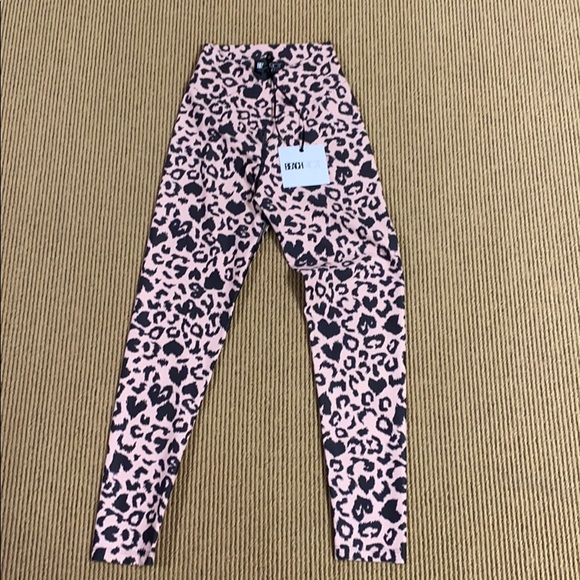 Beach Riot Pants - Beach riot cars legging baby pink